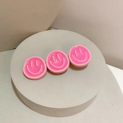 Korean Trend Hair Accessories Sweet and Cute Girl Heart Candy Color Smiley Simple Bangs Clip Duck Mouth Clip