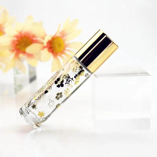 1PC  Empty 10ML Perfume Roll On Bottle Thick Glass Essential Oil Vials with Stainless Steel Roller Ball