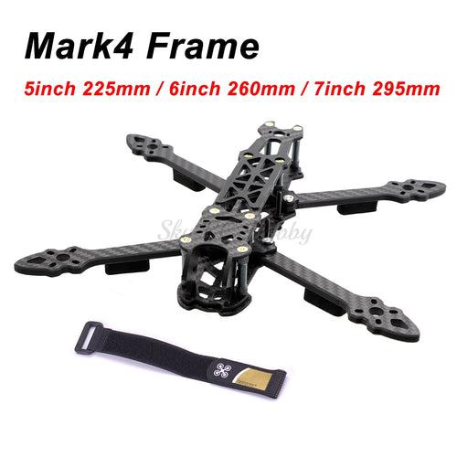 Mark4 Mark 5inch 225mm 6inch 260mm 7inch 295mm 8inch 375mm 10inch 473mm Quadcopter Frame 5" 6" 7" FPV Freestyle RC Racing Drone