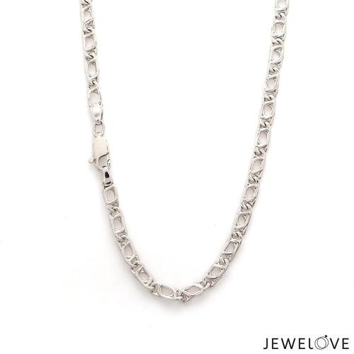 4.5mm Designer Linked Platinum Chain for Men JL PT CH 1277