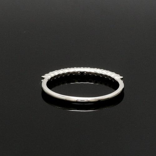 Half Eternity Diamond Ring in Platinum JL PT 1363