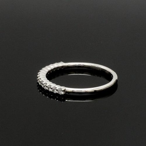 Half Eternity Diamond Ring in Platinum JL PT 1363