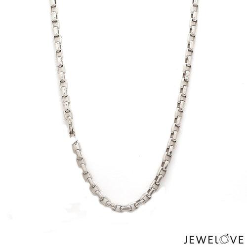 Men of Platinum | 3.75mm Platinum Heavy Chain for Men JL PT CH 1288