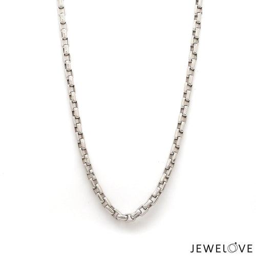 Men of Platinum | 3.75mm Platinum Heavy Chain for Men JL PT CH 1288