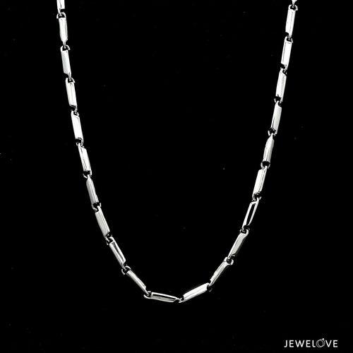 2.75mm Men of Platinum | Linked Platinum Chain for Men JL PT CH 1276