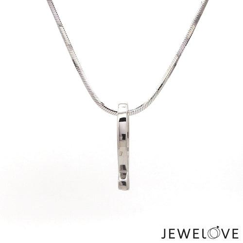 Platinum Ichthys Pendant (Jesus Fish) JL PT P 330