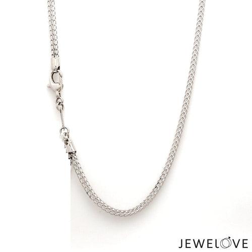 Ready to Ship - 24 inches - 2.5mm Platinum 3D Chain for Men JL PT CH 1225-A