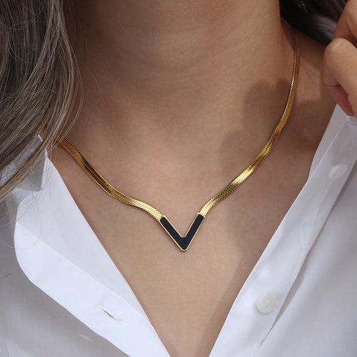 V-shaped Snake Chain