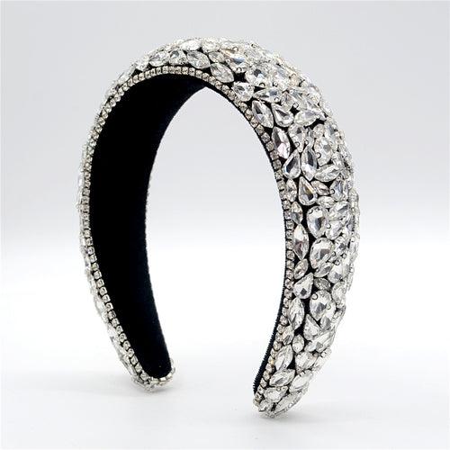 Heavy Glam Crystal Hair Band