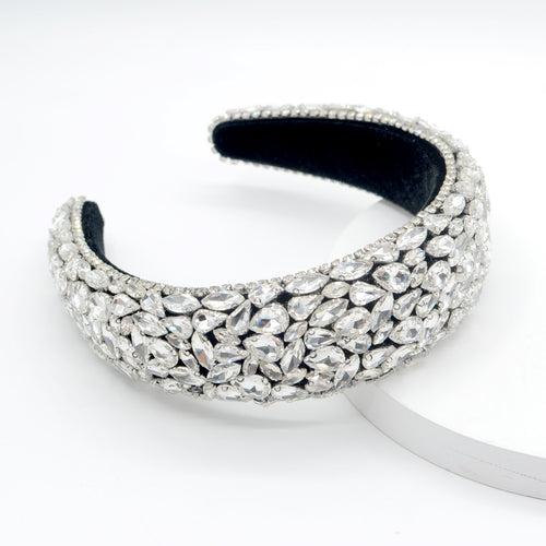 Heavy Glam Crystal Hair Band