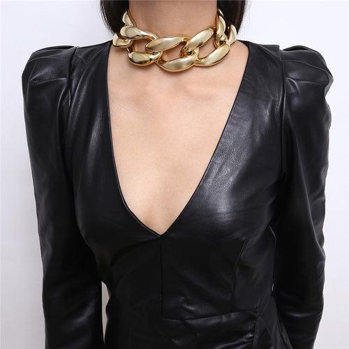 Gold Link Choker