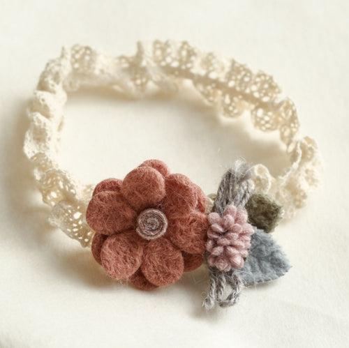 Handmade Flower Headwrap