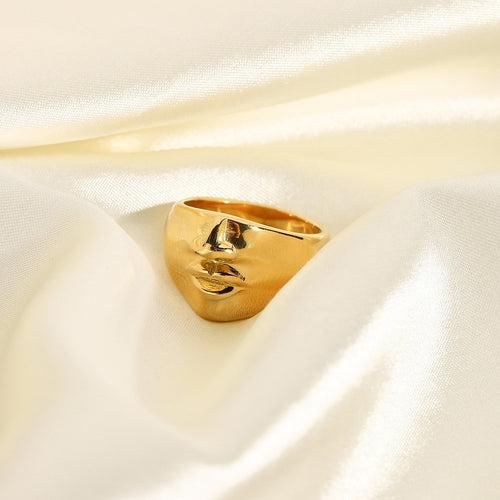 Abstract Face Ring