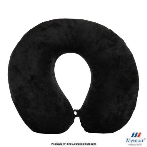 Memoir - Memory Foam U-Neck Travel Pillow (Black)