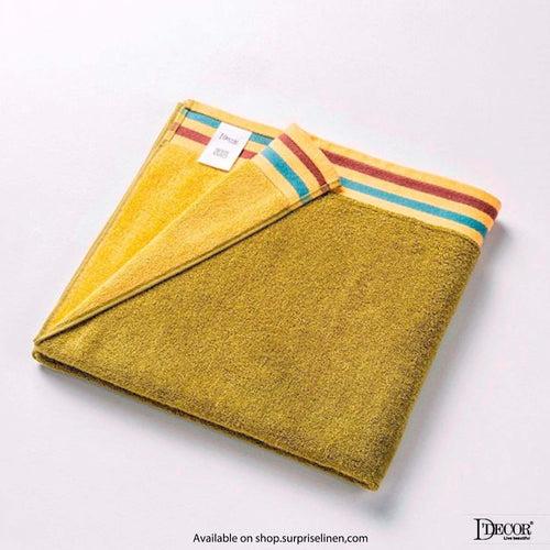 D'Decor - Zest Collection 500 GSM Bath Towel (Green Lemon)