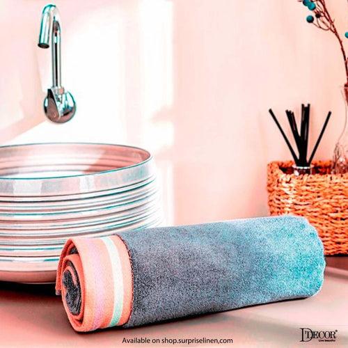 D'Decor - Zest Collection 500 GSM Bath Towel (Natural Charcoal)