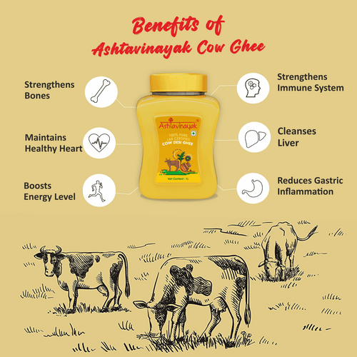 Ashtavinayak Premium Cow Desi Ghee