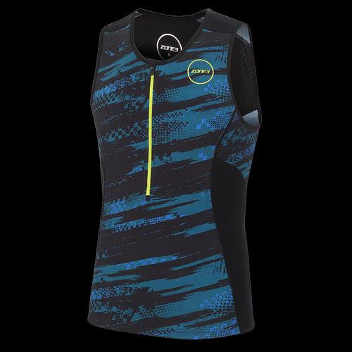 Zone3 Mens Activate Plus Tri Top (Stealth Speed)