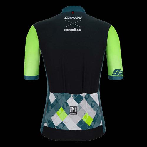 Santini Ironman VIS Jersey (Fluo Green)