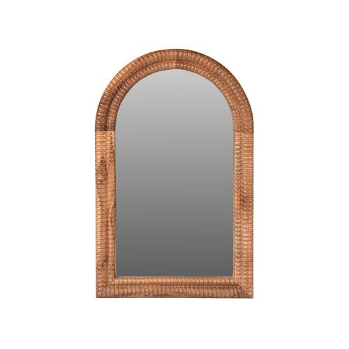 ARABLE TEAKWODD WALL MIRROR