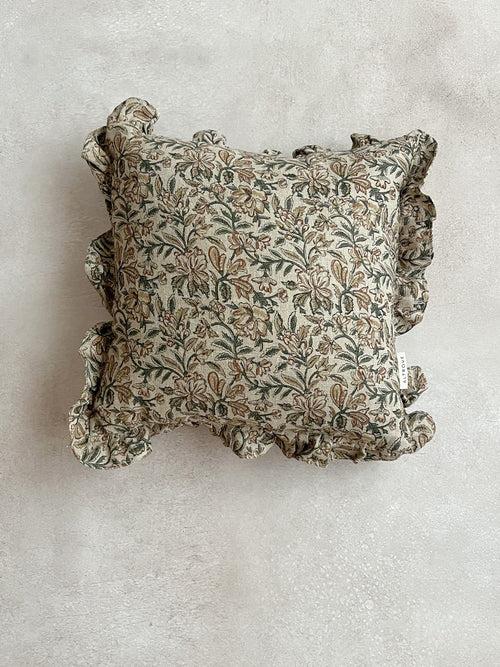 RIDA BLOCKPRINT CUSHION