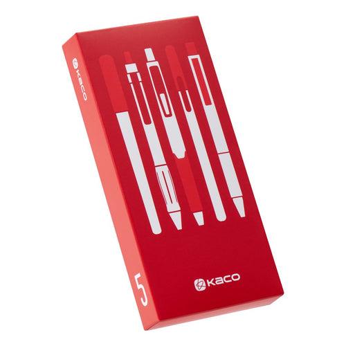 Kaco Red Pen Set- Pack of 5