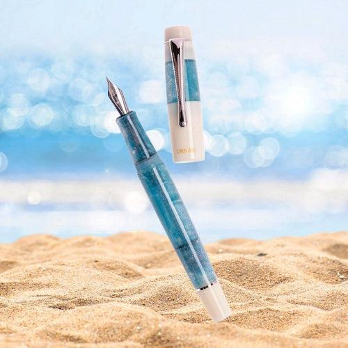 Opus 88 Koloro White/Blue Fountain pen