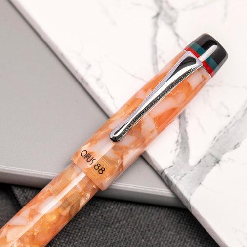 Opus 88 Minty Orange Fountain pen
