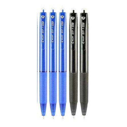 Pilot BP-1 RT Fine 0.7mm Ball Point Pen Pack Of 20