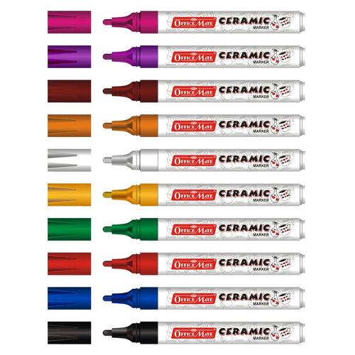 Soni Officemate Ceramic Permanent Marker Set