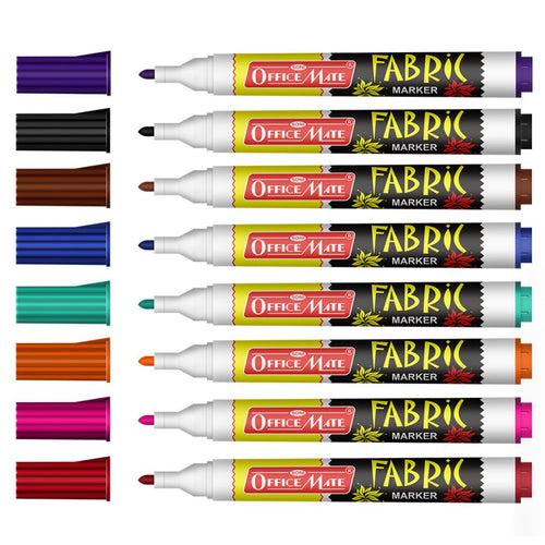 Soni Officemate Fabric Markers in PP Box (Pack of 5)