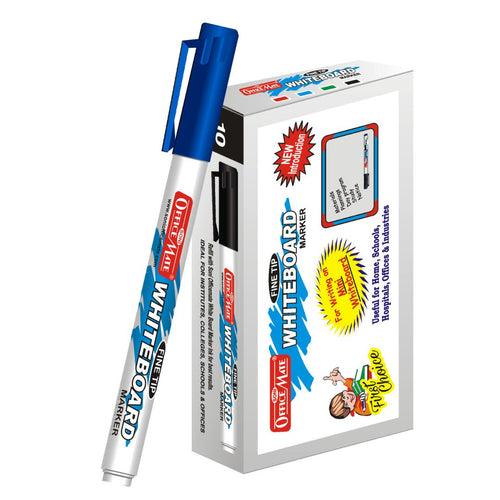 Soni Officemate Fine Tip Whiteboard Marker - Pack of 10