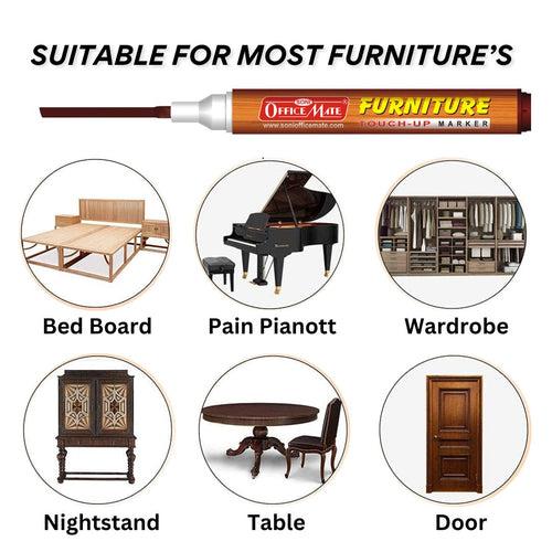 Soni Officemate Furniture Touchup Bold Marker Set