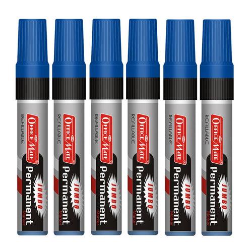 Soni Officemate  Jumbo Permanent Marker - Pack of 6