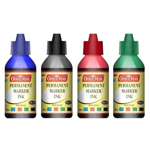 Soni Officemate Permanent Marker Ink Bottle Sets