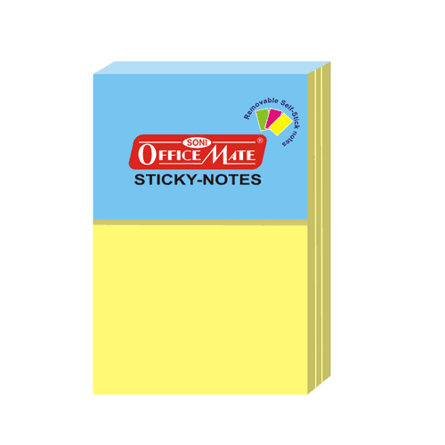 Soni Officemate Sticky Note Pads Pastel Paper Set