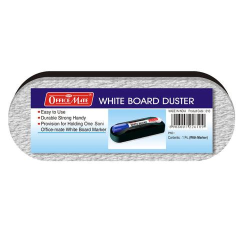 Soni Officemate White Board Single Pen Duster Eraser-Pack of 10