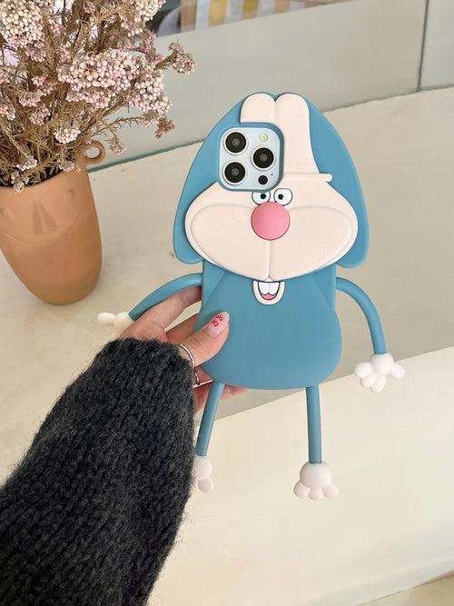 Cute Rabbit Designer 3D Silicon Case for iPhone