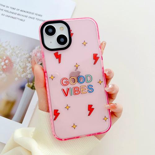 Good Vibes Designer Impact Proof Silicon Phone Case for iPhone