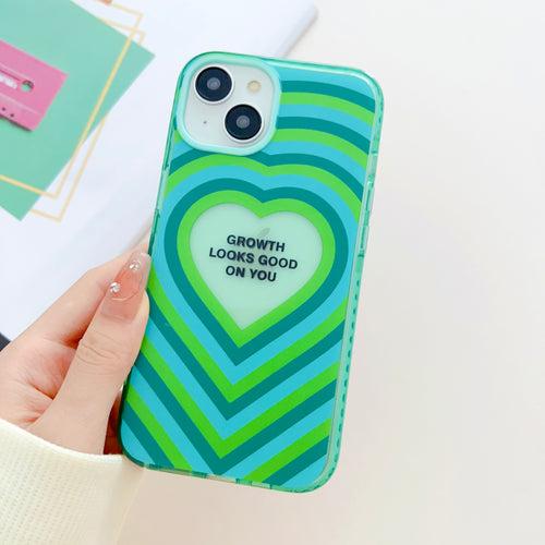 Growth Looks Good On You Designer Impact Proof Silicon Phone Case for iPhone