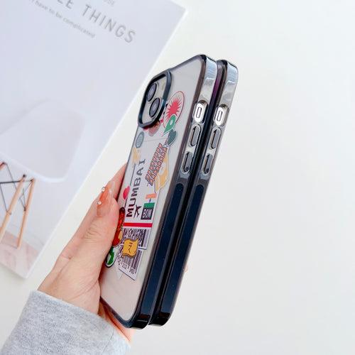 Indian Tickets Designer Impact Proof Silicon Phone Case for iPhone