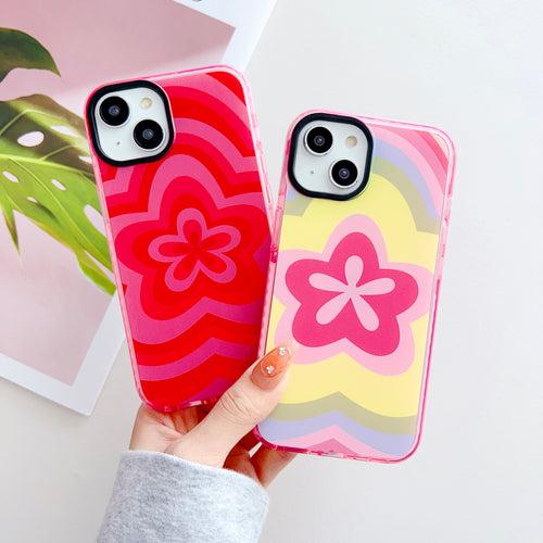 Pride Flower Designer Impact Proof Silicon Phone Case for iPhone