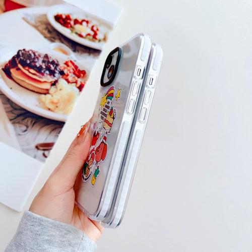 Cute Motivation Stickers Designer Impact Proof Silicon Phone Case for iPhone