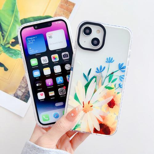 Water Color Sunflower ! Designer Impact Proof Silicon Phone Case for iPhone