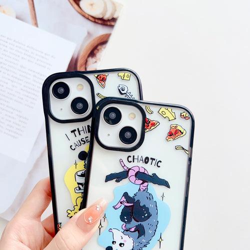 Millennial Collection Designer Impact Proof Silicon Phone Case for iPhone