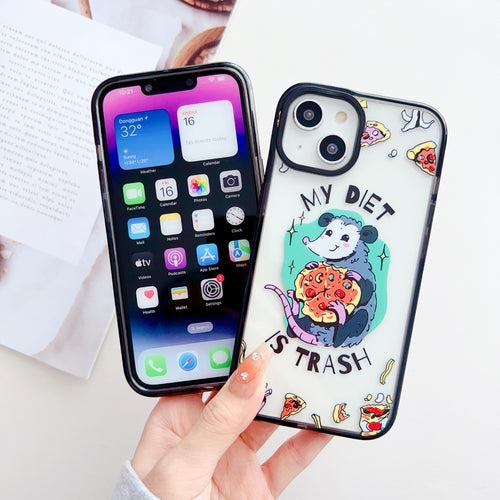 Millennial Collection Designer Impact Proof Silicon Phone Case for iPhone