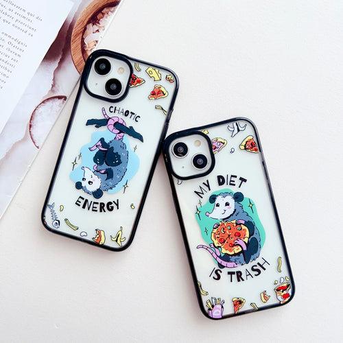 Millennial Collection Designer Impact Proof Silicon Phone Case for iPhone