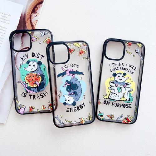 Millennial Collection Designer Impact Proof Silicon Phone Case for iPhone