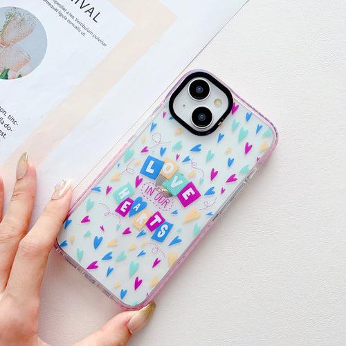 LOVE In Our Hearts Designer Impact Proof Silicon Phone Case for iPhone