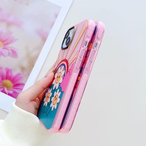 Flower Power Silicon Impact Proof Case for iPhone